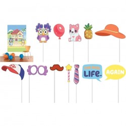 Σετ Αφίσα με Photo booth Props – Bluey