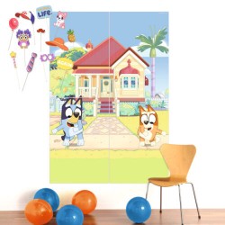 Σετ Αφίσα με Photo booth Props – Bluey