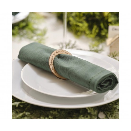 Δαχτυλίδια για πετσέτες Merry Christmas