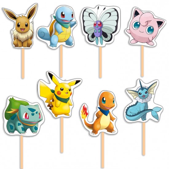 Οδοντογλυφίδες Pokemon (8 τεμ) Οδοντογλυφίδες Pokemon (8 τεμ)