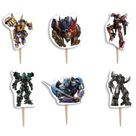 Οδοντογλυφίδες Transformers (6 τεμ) Οδοντογλυφίδες Transformers (6 τεμ)