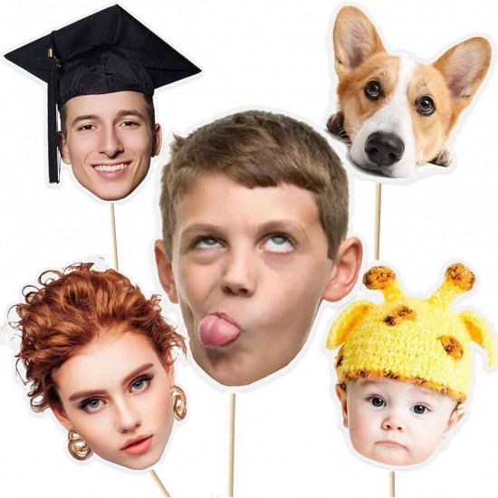 Photobooth Props – Με Πρόσωπο