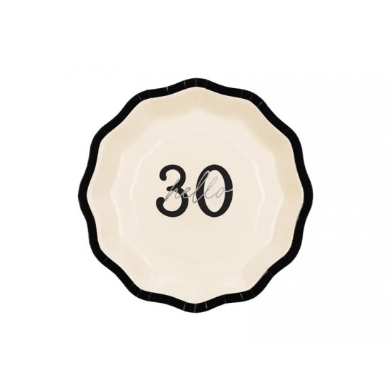 Πιάτα “Hello 30” (6 τεμ) Πιάτα “Hello 30” (6 τεμ)