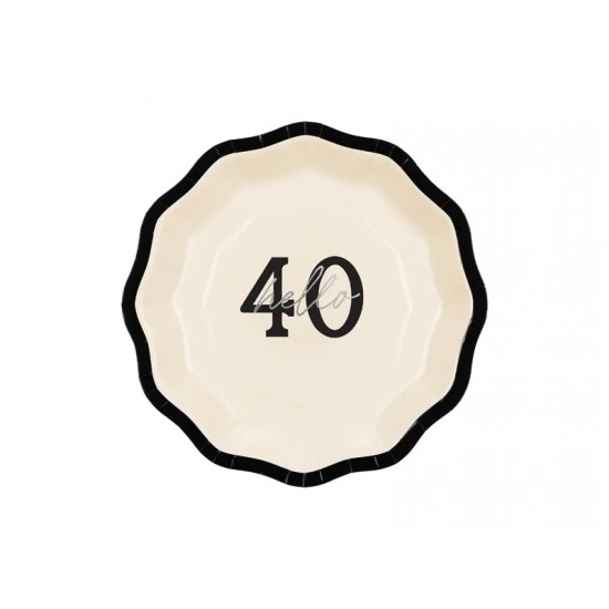 Πιάτα “Hello 40” (6 τεμ) Πιάτα “Hello 40” (6 τεμ)
