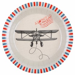 Πιάτα Μεγάλα Vintage Traveler (10 τεμ)