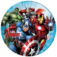Πιάτα Μεγάλα Mighty Avengers (8 τεμ)