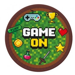 Πιάτα Μεγάλα Game On (6 τεμ)