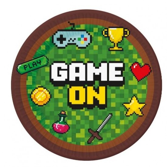 Πιάτα Μεγάλα Game On (6 τεμ) Πιάτα Μεγάλα Game On (6 τεμ)