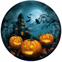 Πιάτα Μεγάλα Halloween Sensations (8 τεμ)