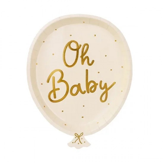 Πιάτα Μεγάλα Oh Baby (6 τεμ) Πιάτα Μεγάλα Oh Baby (6 τεμ)