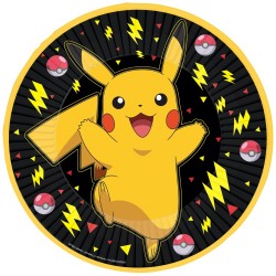 Πιάτα Μεγάλα Pokemon – Πίκατσου (8 τεμ)