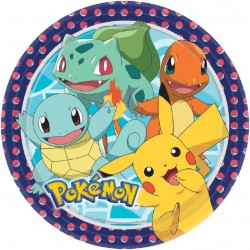 Πιάτα Μεγάλα Pokemon (8 τεμ)