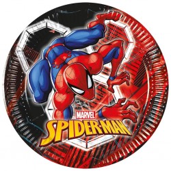 Πιάτα Μικρά Spiderman – World of Web (8 τεμ)