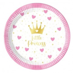 Πιάτα Μικρά Little Princess (8 τεμ)