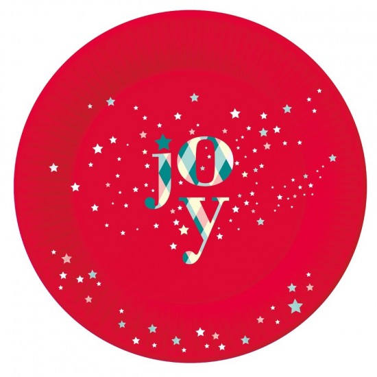 Πιάτα Μικρά Κόκκινα Joy (6 τεμ) Πιάτα Μικρά Κόκκινα Joy (6 τεμ)