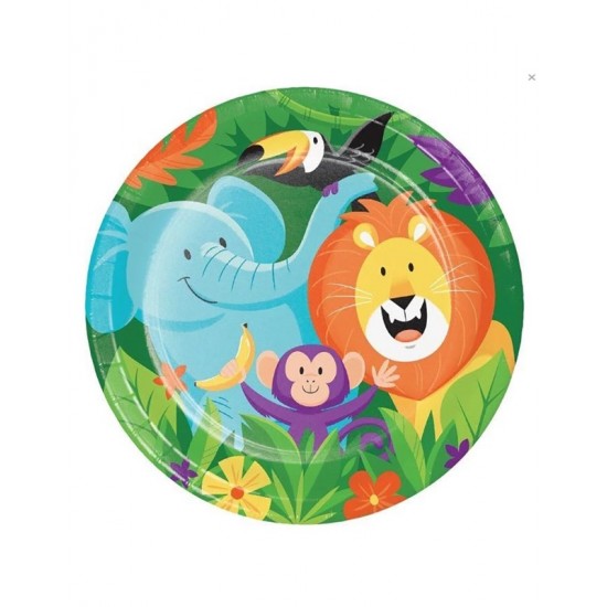Πιάτα Μεγάλα Jungle Safari (8 τεμάχια) Πιάτα Μεγάλα Jungle Safari (8 τεμάχια)