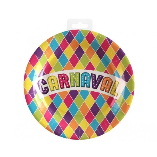 Πιάτα Μεγάλα Καρναβάλι - Carnival / 10 τεμ Πιάτα Μεγάλα Καρναβάλι - Carnival / 10 τεμ