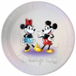 Πιάτα Μεγάλα Mickey & Minnie – Disney 100 (8 τεμ)