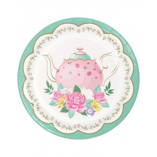 Πιάτα Mικρά "Floral Tea Party" (8 τεμάχια) Πιάτα Mικρά "Floral Tea Party" (8 τεμάχια)