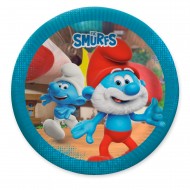 Πιάτα πάρτυ – Στρουμφάκια (8 τεμ)