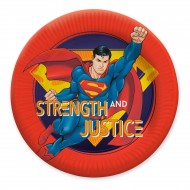 Πιάτα Μεγάλα Superman (10 τεμ)