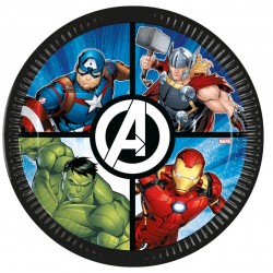 Πιάτα φαγητού Avengers – Evergreen (8 τεμ)
