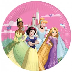 Πιάτα φαγητού Πριγκίπισσες Disney (8 τεμ)