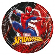 Πιάτα Μεγάλα Spiderman – World of Web (8 τεμ)