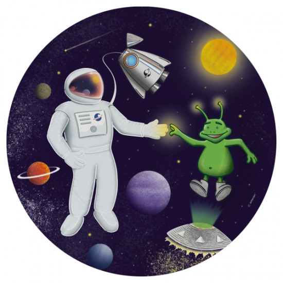 Πιάτα Μεγάλα Space Party (8 τεμ) Πιάτα Μεγάλα Space Party (8 τεμ)