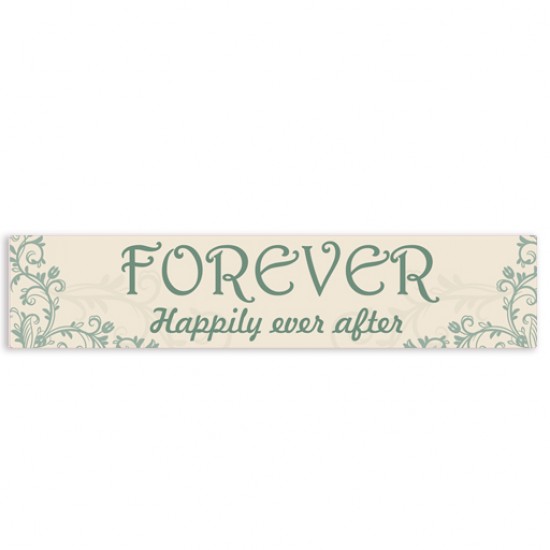 Πινακίδα αυτοκινήτου γάμου “Happily Ever After” Πινακίδα αυτοκινήτου γάμου “Happily Ever After”