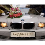 Πινακίδα αυτοκινήτου γάμου “Κι έζησαν αυτοί καλά”