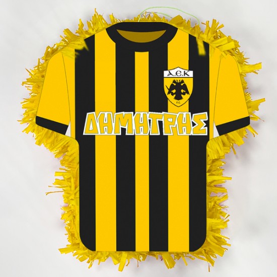Πινιάτα Φανέλα Ποδοσφαιριστή – ΑΕΚ