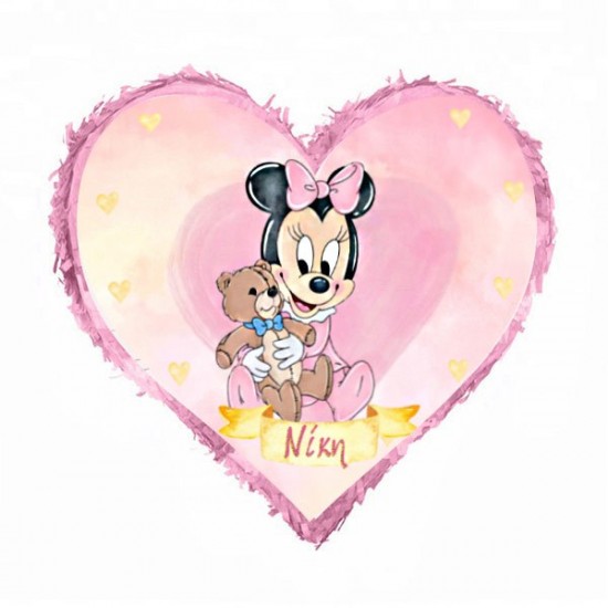 Πινιάτα Καρδιά Baby Minnie Πινιάτα Καρδιά Baby Minnie