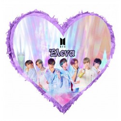 Πινιάτα καρδιά BTS