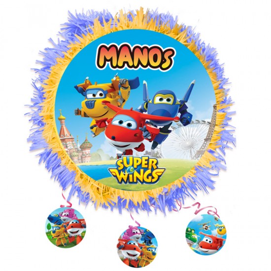 Πινιάτα πάρτυ Super Wings Πινιάτα πάρτυ Super Wings