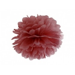 Pom Pom Χάρτινο Κόκκινο -35cm