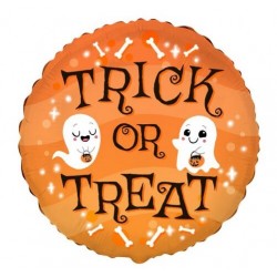 Μπαλόνι Foil 18″ Πορτοκαλί Trick or Treat