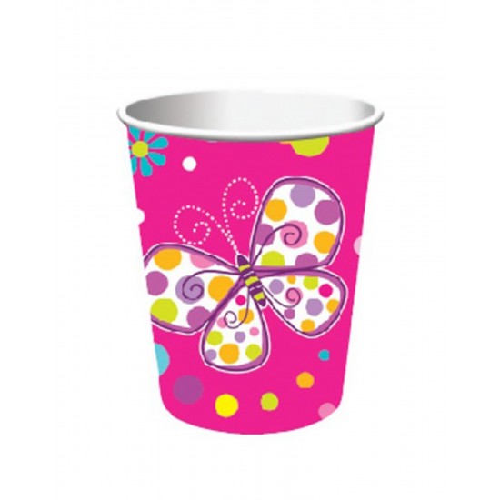 Ποτήρια Butterfly Sparkle (8 Tεμάχια) Ποτήρια Butterfly Sparkle (8 Tεμάχια)