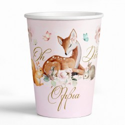 Ποτήρια Ελαφάκι Φλοράλ (6 τεμ)