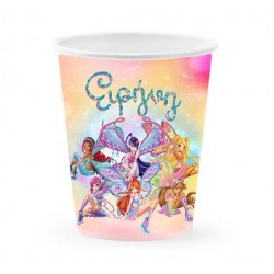 Ποτήρια με όνομα Winx (6 τεμ)