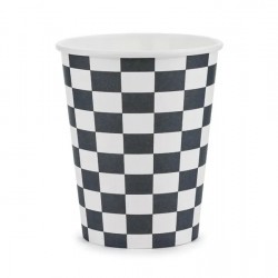 Ποτήρια πάρτυ καρό (6 τεμ)