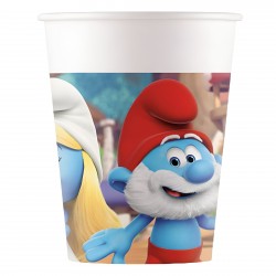 Ποτήρια πάρτυ Στρουμφάκια (8 τεμ)