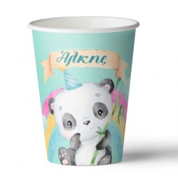 Ποτήρια Αρκουδάκι Panda (6 τεμ)