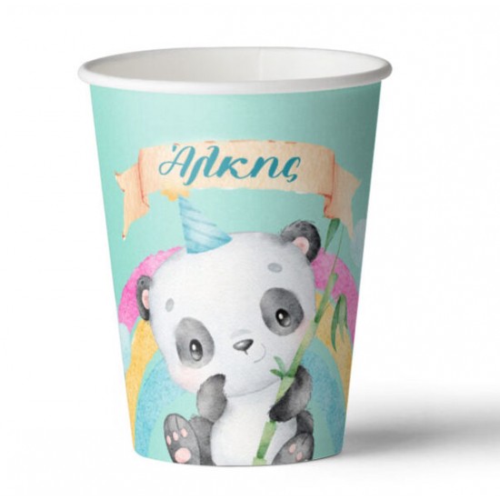 Ποτήρια Αρκουδάκι Panda (6 τεμ) Ποτήρια Αρκουδάκι Panda (6 τεμ)
