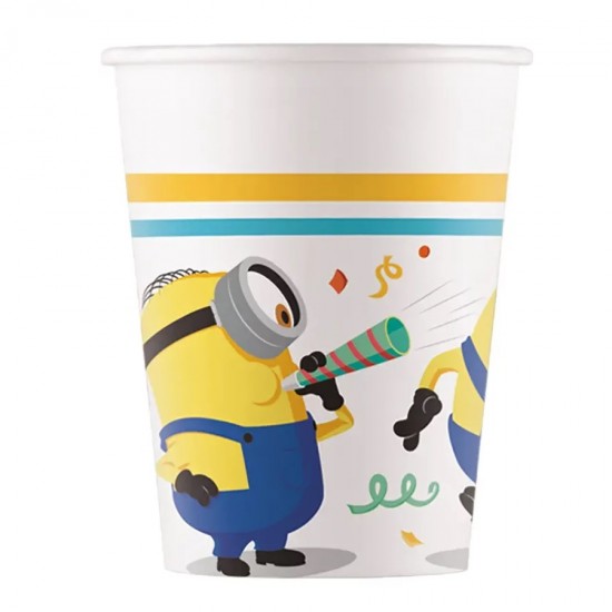Ποτήρια Minions Rise of Gru (8 τεμ)