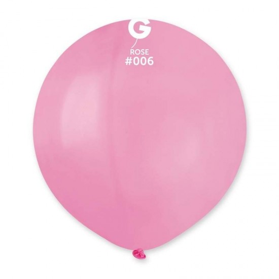 48cm - 19'' Ροζέ μεγάλο μπαλόνι 5τεμ