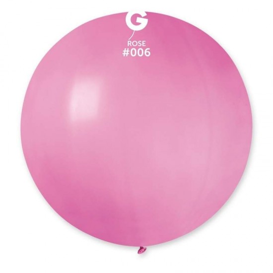 80cm - 31'' Ροζέ μεγάλο μπαλόνι