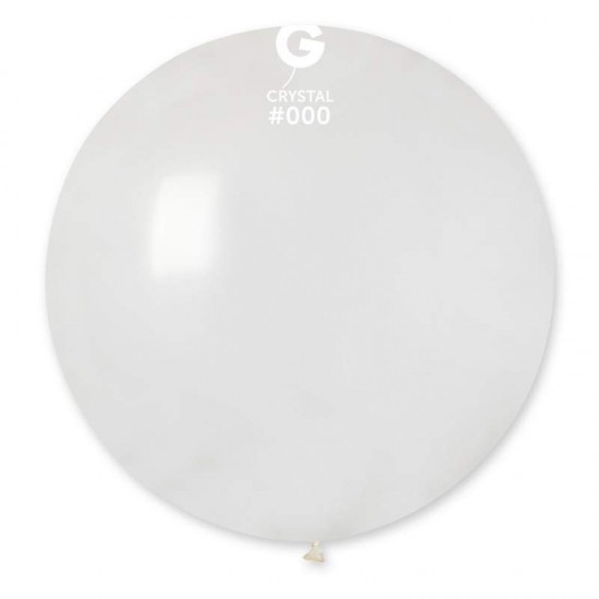 80cm - 31'' Διάφανο μεγάλο μπαλόνι