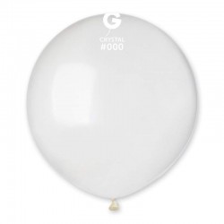 Μπαλόνι Μεγάλο 48cm - 19'' Διάφανο 5τεμ