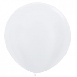 Μπαλόνι Μεγάλο 79cm - 31''  Άσπρο Περλέ 